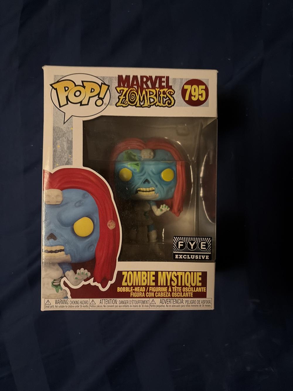 Funko POP! Marvel Zombies #795 Zombie Mystique FYE Exclusive